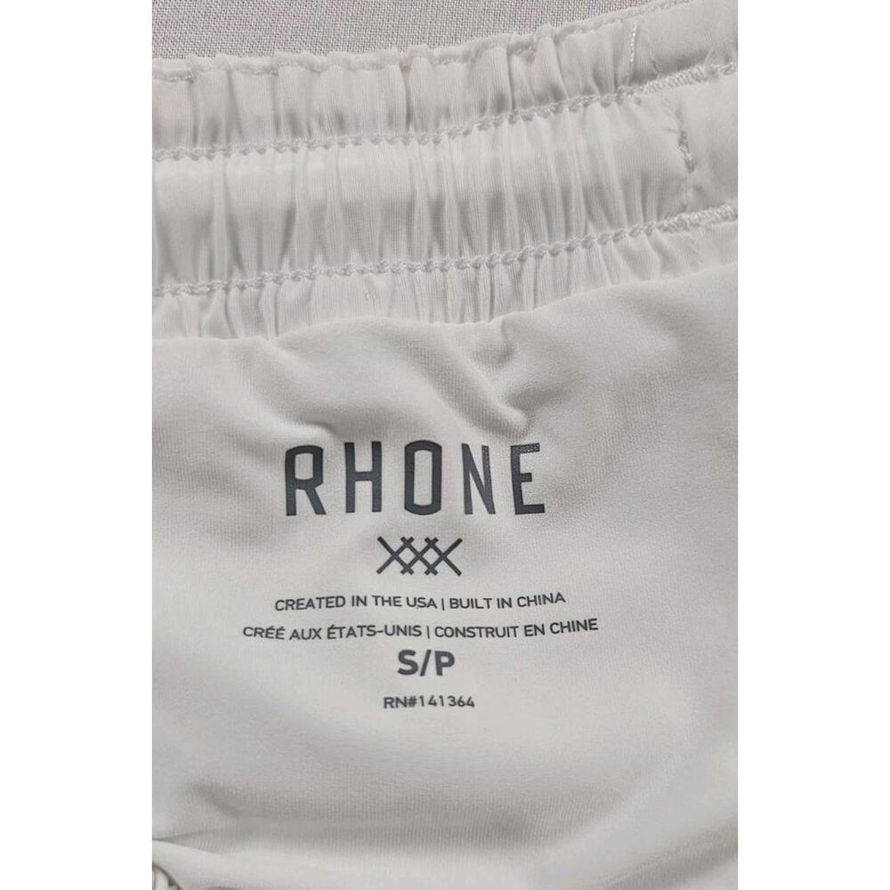 Rhone Performance Bright White Solid Mako Lined 7… - image 3